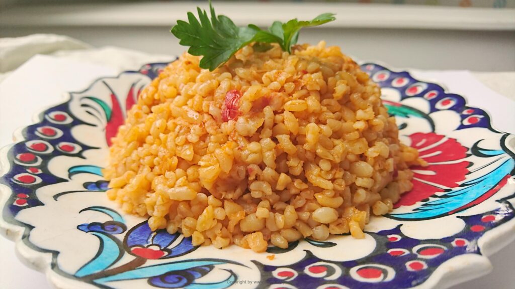 Bulgur med tomat