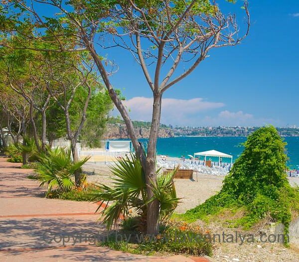 beach promenade konyaalti antalya