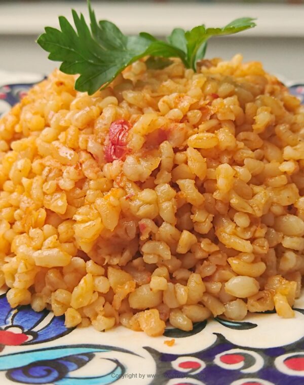 Bulgur med tomat