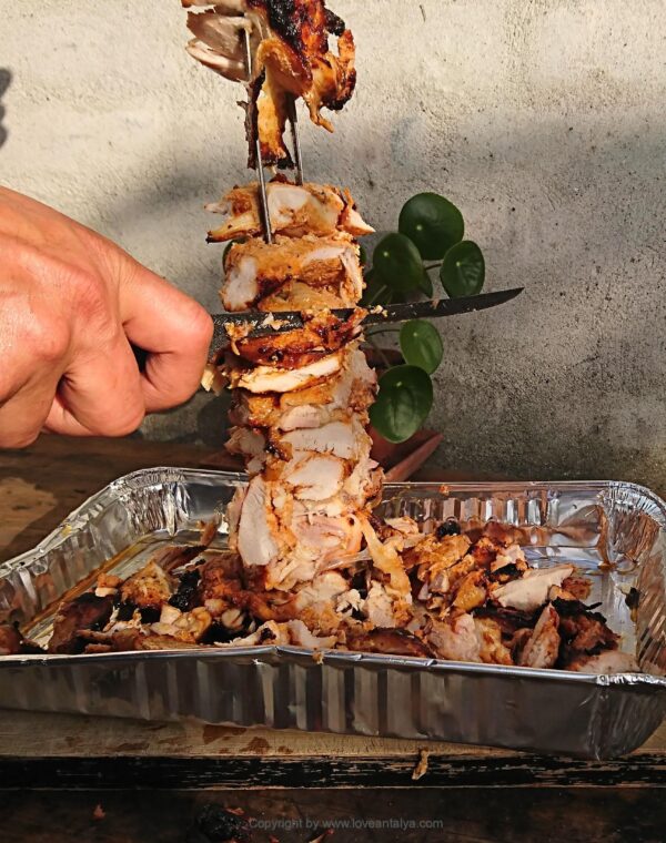 Chicken döner kebab