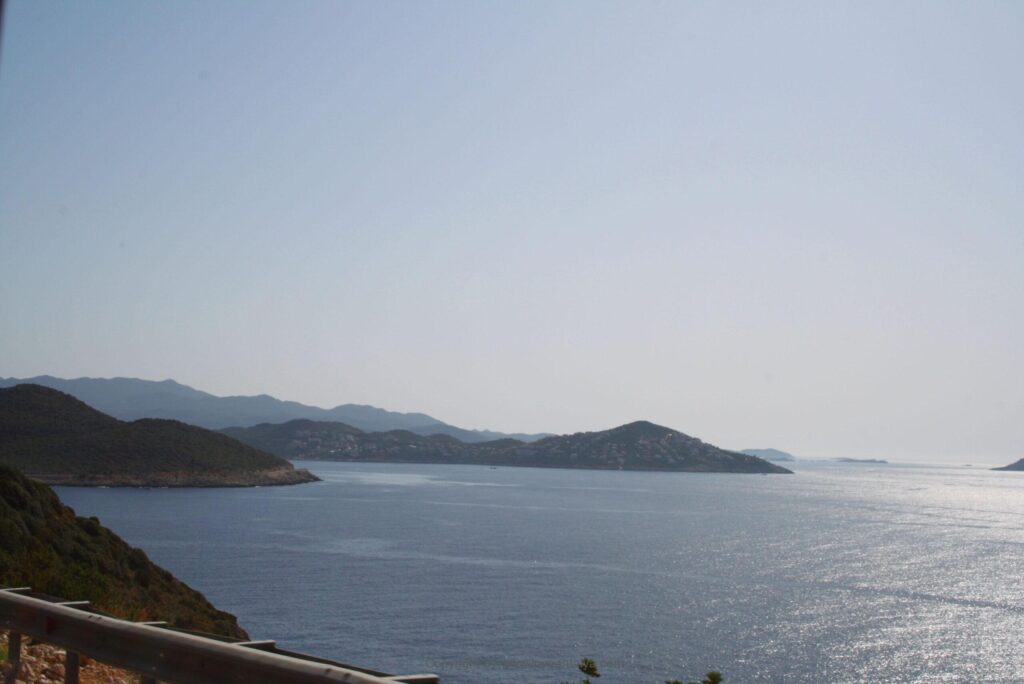 Coastal road from Antalya to Kalkan